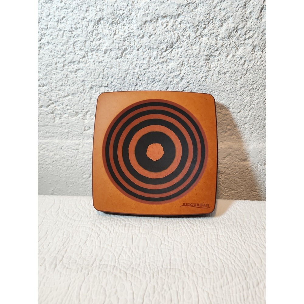 Epicurean Cutting Board. Concave. Thick. Concentric Circles. Eco Friendly